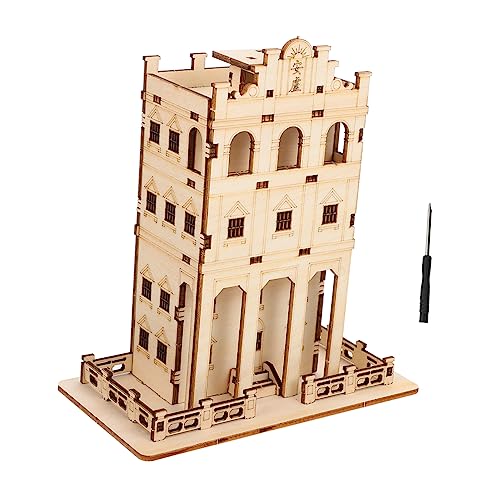 Toddmomy 1Satz Holzmontage Puzzle DIY Modell Für Pädagogisches Handwerksmontage Hausschmuck Für Jungen Und Kreatives Basteln von Toddmomy