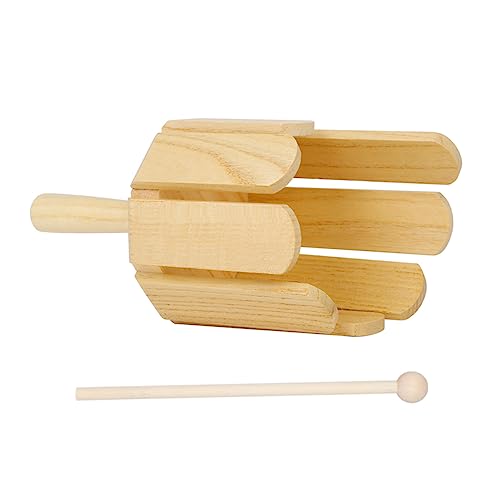 Toddmomy 1Satz Holzpercussion Instrumenten für Musikalisches für Rhythmische Aktivitäten als zum Geburtstag oder Kindertag für Langlebigen von Toddmomy