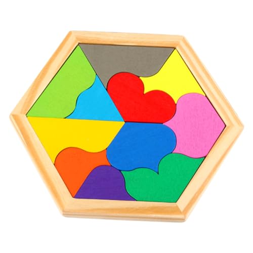 Toddmomy 1Satz Holzpuzzle Teiliges Herz Puzzle für Geometrisches Lernspielzeug aus Solidem Holz Interaktives Denkspiel für Eltern Junge Mädchen Aktivitäten Sicher mit Wasserbasierter Farbe Toddmomy 1Satz Holzpuzzle Teiliges Herz Puzzle für Geometrisches Lernspielzeug aus Solidem Holz Interaktives Denkspiel für Eltern Junge Mädchen Aktivitäten Sicher mit Wasserbasierter Farbe von Toddmomy