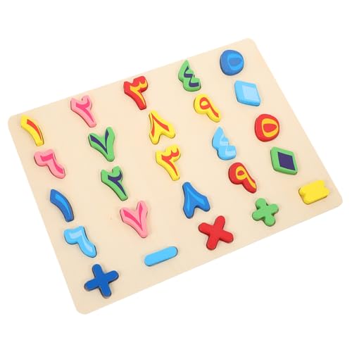 Toddmomy 1Satz Holzpuzzle für Arabisches Zahlen und Buchstaben Matching für Vorschüler Lernspielzeug Kognitiven Fähigkeiten und Hand Augen Koordination Geeignet Toddmomy 1Satz Holzpuzzle für Arabisches Zahlen und Buchstaben Matching für Vorschüler Lernspielzeug Kognitiven Fähigkeiten und Hand Augen Koordination Geeignet von Toddmomy