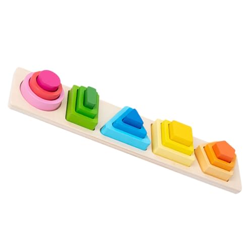 Toddmomy 1Satz Holzspielzeug Für Puzzlespiel Geometrisches Stapelspielzeug Für Frühkindliche Entwicklung Für Kindergarten Und Eltern Junge Mädchen Aktivitäten Toddmomy 1Satz Holzspielzeug Für Puzzlespiel Geometrisches Stapelspielzeug Für Frühkindliche Entwicklung Für Kindergarten Und Eltern Junge Mädchen Aktivitäten von Toddmomy