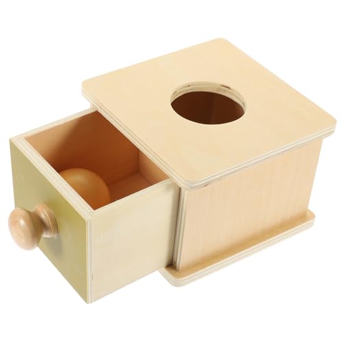 Toddmomy 1Satz Holzspielzeug Objektpermanenzbox für Pädagogisches Lernspielzeug mit Bunten Bällen für Frühkindliche Entwicklung und Farbenlernen Drinnen und Draußen Toddmomy 1Satz Holzspielzeug Objektpermanenzbox für Pädagogisches Lernspielzeug mit Bunten Bällen für Frühkindliche Entwicklung und Farbenlernen Drinnen und Draußen von Toddmomy