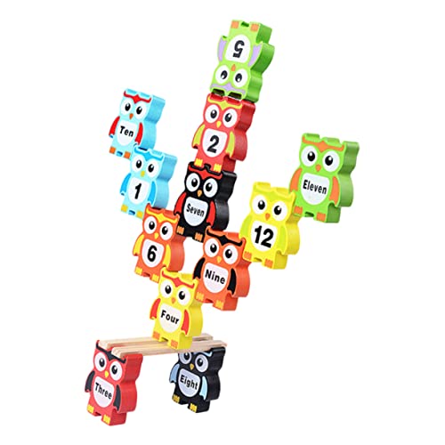 Toddmomy 1Satz Holzspielzeug Stapelbare Bausteine Eulenform für Fördert Fantasie und Denkfähigkeiten Teilig für Kreative Spielstunden Toddmomy 1Satz Holzspielzeug Stapelbare Bausteine Eulenform für Fördert Fantasie und Denkfähigkeiten Teilig für Kreative Spielstunden von Toddmomy