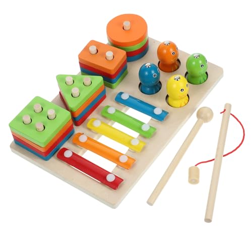 Toddmomy 1Satz Holzspielzeug für Kleinkinder Geometrische Formen Magnetisches Angelspielzeug Feinmotorik Eltern Interaktionsspielzeug für Sicheres Toddmomy 1Satz Holzspielzeug für Kleinkinder Geometrische Formen Magnetisches Angelspielzeug Feinmotorik Eltern Interaktionsspielzeug für Sicheres von Toddmomy