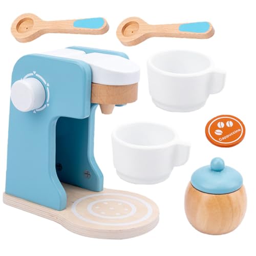 Toddmomy 1Satz Interaktives Küchenspielset für Holz Kaffeemaschine mit Toaster Sicheres und Langlebiges Zubehör für Kreatives Rollenspiel für Jungen und Jahren Toddmomy 1Satz Interaktives Küchenspielset für Holz Kaffeemaschine mit Toaster Sicheres und Langlebiges Zubehör für Kreatives Rollenspiel für Jungen und Jahren von Toddmomy