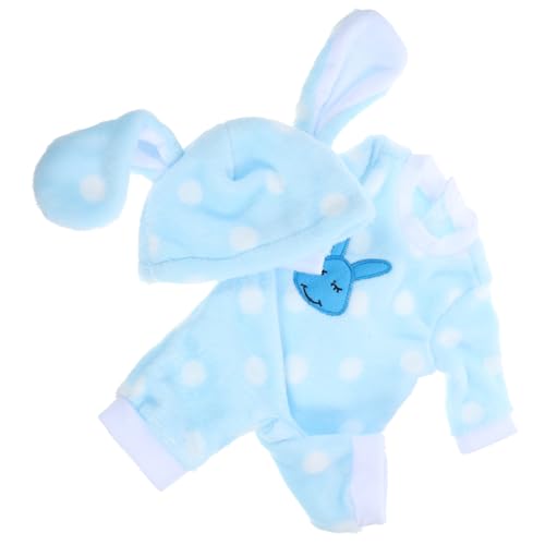 Toddmomy 1Satz Kaninchen Pyjama Outfit Für Puppen Teiliges Mit Süßem Design Und Schuhen Puppenzubehör Für Puppenkleidung Für Reborn Puppen Und Babypuppen von Toddmomy