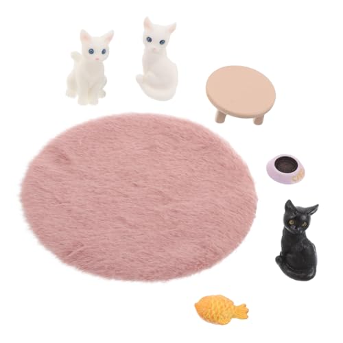 Toddmomy 1Satz Katzenfiguren Set Teiliges Niedliches Katzenzubehör für Puppenhaus Realistische Katzen Dekoration Mikro Landschaftsdeko für Kleine Räume und Kreative Toddmomy 1Satz Katzenfiguren Set Teiliges Niedliches Katzenzubehör für Puppenhaus Realistische Katzen Dekoration Mikro Landschaftsdeko für Kleine Räume und Kreative von Toddmomy