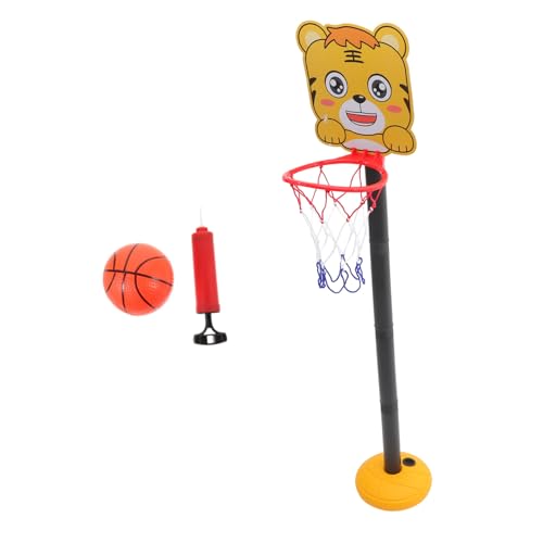 Toddmomy 1Satz Kinderspielzeug Basketballständer für Innen und Außen Einstellbarer Cartoon Basketballkorb für Jungen und Sicheres und Langlebiges für Glückliche Eltern Junge Mädchen von Toddmomy