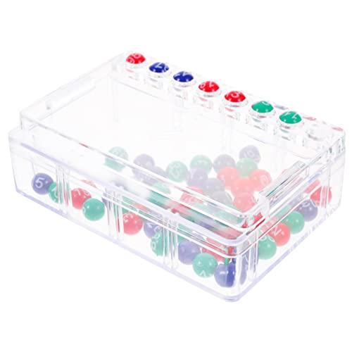 Toddmomy 1Satz Kleine Lotteriemaschine für Partyspiele Manuelle Ziehmaschine mit Bunten Bällen für Kreative Spiele und Veranstaltungen Toddmomy 1Satz Kleine Lotteriemaschine für Partyspiele Manuelle Ziehmaschine mit Bunten Bällen für Kreative Spiele und Veranstaltungen von Toddmomy
