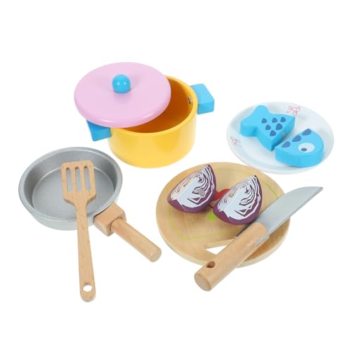 Toddmomy 1Satz Kochgeschirr Set Aus Spielzeugküche Zubehör Rollenspiel Kochgeschirr Für Simulation Spielhaus Requisiten Für Kreatives Toddmomy 1Satz Kochgeschirr Set Aus Spielzeugküche Zubehör Rollenspiel Kochgeschirr Für Simulation Spielhaus Requisiten Für Kreatives von Toddmomy
