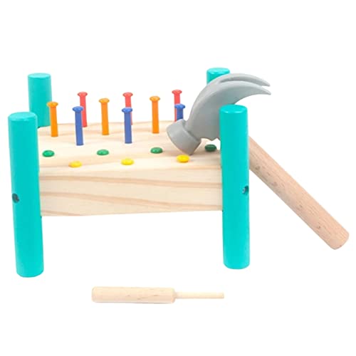 Toddmomy 1Satz Kreatives Holzspielzeug für Schöne Percussion Fördert Handstärke Fantasie Bildungsspielzeug für Bunten Nägeln Toddmomy 1Satz Kreatives Holzspielzeug für Schöne Percussion Fördert Handstärke Fantasie Bildungsspielzeug für Bunten Nägeln von Toddmomy