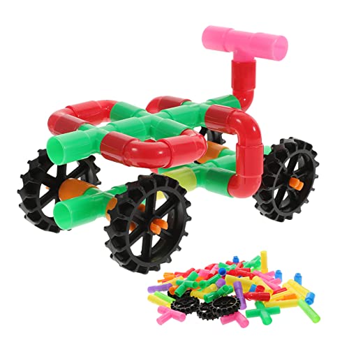 Toddmomy 1Satz Kreatives Rohrbau Für Teiliges Bildungsspielzeug Fantasie Motorik Und Interaktion Für Jungen Und Ab Jahren von Toddmomy