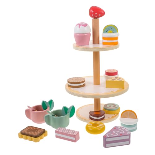 Toddmomy 1Satz Kuchenset für Stöckiges Teeservice mit Küchenzubehör Rollenspiele und Kreative Spielstunden für Jungen und Jahren Toddmomy 1Satz Kuchenset für Stöckiges Teeservice mit Küchenzubehör Rollenspiele und Kreative Spielstunden für Jungen und Jahren von Toddmomy