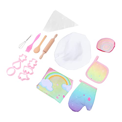 Toddmomy 1Satz Küchen Spielzeugset Für Dinosaurier Backschürze Lernspielzeug Sicheres Und Langlebiges Material Für Rollenspiele Und Kreative Kochabenteuer Und Gurt von Toddmomy