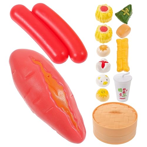 Toddmomy 1Satz Lebensmittel Spielset für Küchenzubehör Rollenspielzeug aus Sicherem Kunststoff Fördert Kreativität und Fantasie für Jungen und Jahren Toddmomy 1Satz Lebensmittel Spielset für Küchenzubehör Rollenspielzeug aus Sicherem Kunststoff Fördert Kreativität und Fantasie für Jungen und Jahren von Toddmomy