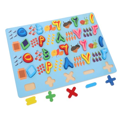 Toddmomy 1Satz Lernspielzeug Arabische Puzzle für Vorschule Holzmaterial Langlebig Fördert Logisches und Beobachtungsfähigkeiten Kleine Hände Toddmomy 1Satz Lernspielzeug Arabische Puzzle für Vorschule Holzmaterial Langlebig Fördert Logisches und Beobachtungsfähigkeiten Kleine Hände von Toddmomy