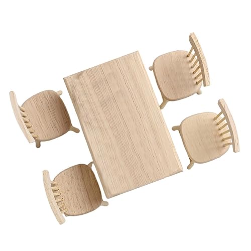 Toddmomy 1Satz Maßstab Teiliges Set Stühlen für Mikroszenendekoration und DIY Kunsthandwerk und Detailreich Toddmomy 1Satz Maßstab Teiliges Set Stühlen für Mikroszenendekoration und DIY Kunsthandwerk und Detailreich von Toddmomy