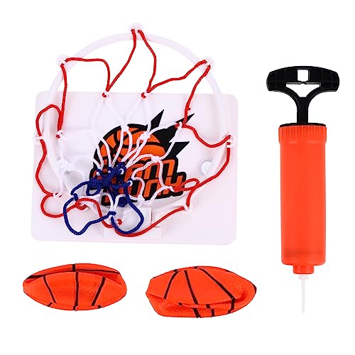 Toddmomy 1Satz Mini Basketballkorb für Indoor mit Basketballständer Bällen und Luftpumpe Sport und Hand Auge Koordinationstraining Zuhause von Toddmomy