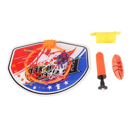 Toddmomy 1Satz Mini Basketballspielzeug für Indoor Cartoon Sportset mit Aufblasbarem Ball und Pumpe Platzsparend und Leicht für Festen und Geburtstagen Toddmomy 1Satz Mini Basketballspielzeug für Indoor Cartoon Sportset mit Aufblasbarem Ball und Pumpe Platzsparend und Leicht für Festen und Geburtstagen von Toddmomy