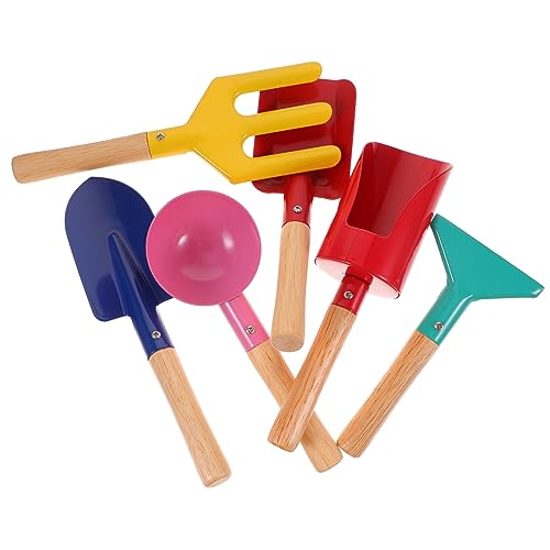 Toddmomy 1Satz Mini Gartenwerkzeug für Teiliges Farbenfrohes Harke Robustes Design für Gartenarbeit Sandkasten für Kleine von Toddmomy