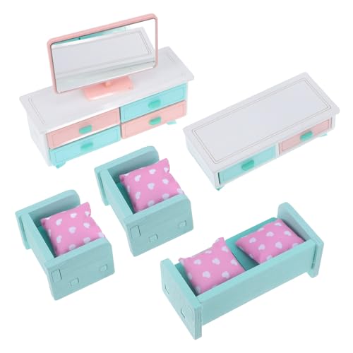 Toddmomy 1Satz Mini Hausmöbel Set Teiliges Puppenhaus Zubehör Für Kreative Rollenspiele Stilvolles Wohnzimmer Design Für Hochwertiges Miniaturmöbel von Toddmomy
