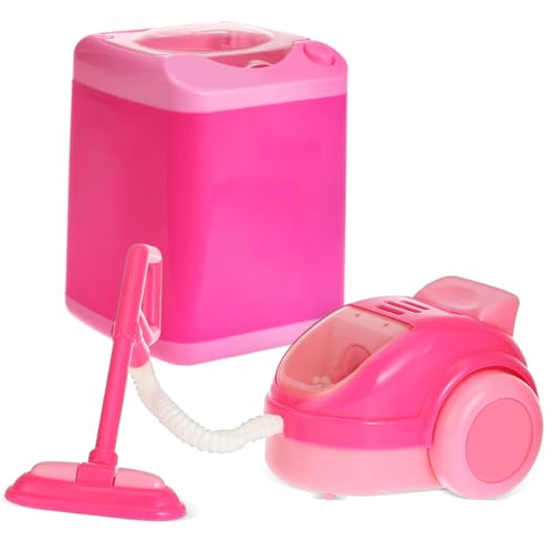 Toddmomy 1Satz Mini Küchen für Staubsauger und Waschmaschine Pädagogisches Haushaltsgerät für Rollenspiele Interaktives Reinigungsspielzeug für Jungen von Toddmomy