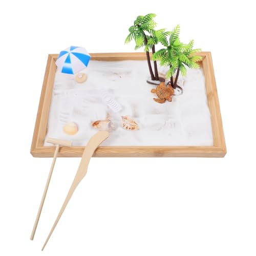 Toddmomy 1Satz Mini Sandbox für Desktop Kreativer Zen Garten für Büro und Zuhause Stressabbau mit Sandspielzeug Dekorative Miniaturlandschaft für Meditation und Entspannung Toddmomy 1Satz Mini Sandbox für Desktop Kreativer Zen Garten für Büro und Zuhause Stressabbau mit Sandspielzeug Dekorative Miniaturlandschaft für Meditation und Entspannung von Toddmomy