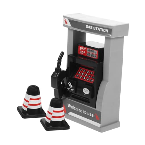 Toddmomy Spielzeug Modell mit Digitalem Anzeigebildschirm Miniatur Tankstellenspielzeug für Kinder Pädagogisches Verkehrsstationsmodell für Kreatives Spielen Toddmomy Spielzeug Modell mit Digitalem Anzeigebildschirm Miniatur Tankstellenspielzeug für Kinder Pädagogisches Verkehrsstationsmodell für Kreatives Spielen von Toddmomy