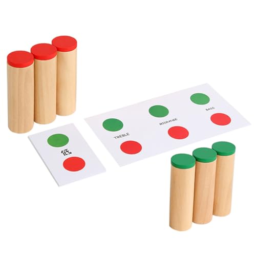 Toddmomy 1Satz Montessori Holzspielzeug für Kleinkinder Sprachpaarung und Hörtraining Kreatives Lernspielzeug Konzentration und Sprachentwicklung Toddmomy 1Satz Montessori Holzspielzeug für Kleinkinder Sprachpaarung und Hörtraining Kreatives Lernspielzeug Konzentration und Sprachentwicklung von Toddmomy