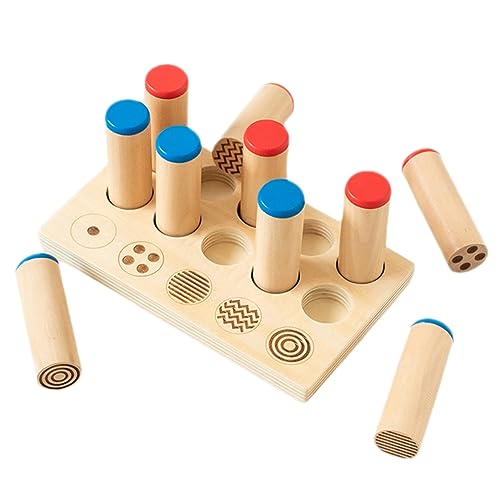 Toddmomy 1Satz Montessori Holzzylinder Spielzeugset Sprachpaarung und Sensorisches Erlebnis Fördert Hörfähigkeit und Feinmotorik Kompakt und Sicher für Kleinkinder Pädagogisches für Frühe Toddmomy 1Satz Montessori Holzzylinder Spielzeugset Sprachpaarung und Sensorisches Erlebnis Fördert Hörfähigkeit und Feinmotorik Kompakt und Sicher für Kleinkinder Pädagogisches für Frühe von Toddmomy