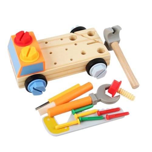 Toddmomy 1Satz Montessori Schraubendreher Bord für Pädagogisches Werkzeugspielzeug Motorik und Kommunikation Sicheres Holzspielzeug zum Erlernen von Farben und Formen von Toddmomy