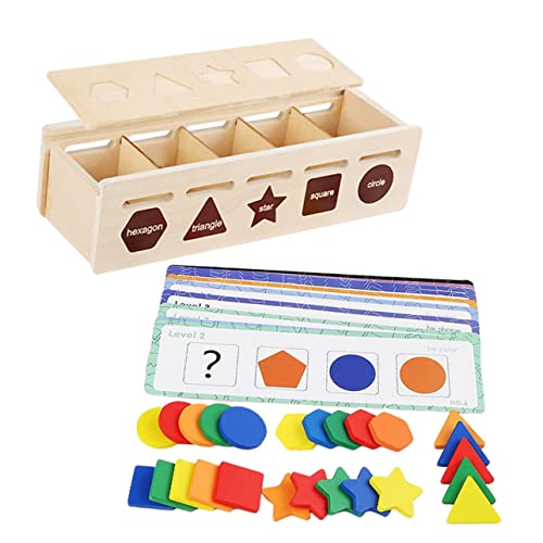 Toddmomy 1Satz Montessori und Formsortierspiel für Jahre Holzspielzeug Feinmotorik und Kognitiven Fähigkeiten Lernspielzeug für Kleinkinder Toddmomy 1Satz Montessori und Formsortierspiel für Jahre Holzspielzeug Feinmotorik und Kognitiven Fähigkeiten Lernspielzeug für Kleinkinder von Toddmomy