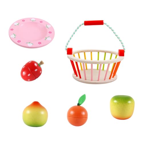 Toddmomy 1Satz Pädagogisches Holzspielzeug für Teiliges Gemüse und Obstspielzeug für Frühkindliches Lernen und Kreative Rollenspiele Robustes Design Bunten Farben Toddmomy 1Satz Pädagogisches Holzspielzeug für Teiliges Gemüse und Obstspielzeug für Frühkindliches Lernen und Kreative Rollenspiele Robustes Design Bunten Farben von Toddmomy