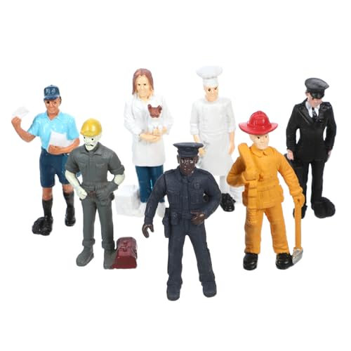 Toddmomy 1Satz Personenfiguren Realistische Layout Figuren für Sandtisch Deko für Mikro Landschaften und Unterrichtszwecke für DIY Enthusiasten von Toddmomy