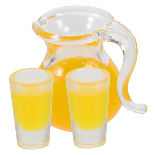 Toddmomy 1Satz Puppenhaus Zubehör Set Mini Glaskrüge Tassen und Wasserkocher Dekoration für Szenen und Puppenhausgestaltung Toddmomy 1Satz Puppenhaus Zubehör Set Mini Glaskrüge Tassen und Wasserkocher Dekoration für Szenen und Puppenhausgestaltung von Toddmomy