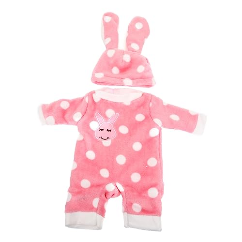 Toddmomy 1Satz Puppenkleidung Für Puppen Wiederverwendbares Outfit Mit Süßem Punktrabbit Design Für Langlebig Und Waschbar Rollenspiele Und von Toddmomy