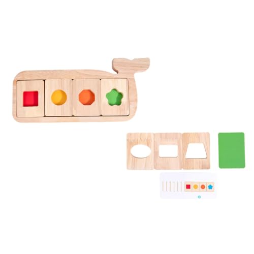Toddmomy 1Satz Puzzle Board aus Holz für Kleinkinder Walgeometrisches Farberkennungsspielzeug Formverständnis Interaktives Lernspielzeug für Eltern Junge Mädchen Aktivitäten Toddmomy 1Satz Puzzle Board aus Holz für Kleinkinder Walgeometrisches Farberkennungsspielzeug Formverständnis Interaktives Lernspielzeug für Eltern Junge Mädchen Aktivitäten von Toddmomy