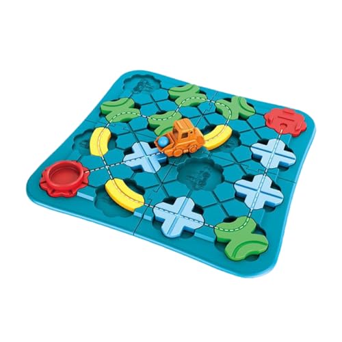 Toddmomy 1Satz Puzzle Spielset Mit Rennautos Kreatives Track Logischem Und Problemlösungsfähigkeiten Für Jahren von Toddmomy