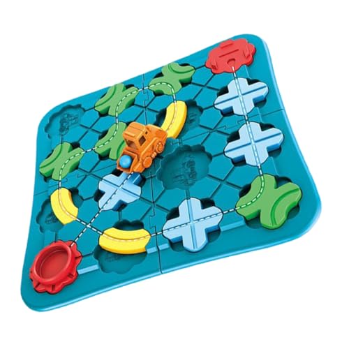 Toddmomy 1Satz Puzzlebahn Für Kleinkinder Lernspielzeug Mit Anpassbaren Gleisen Fördert Räumliches Und Hand Auge Koordination Für Jungen Und Ab Jahren von Toddmomy