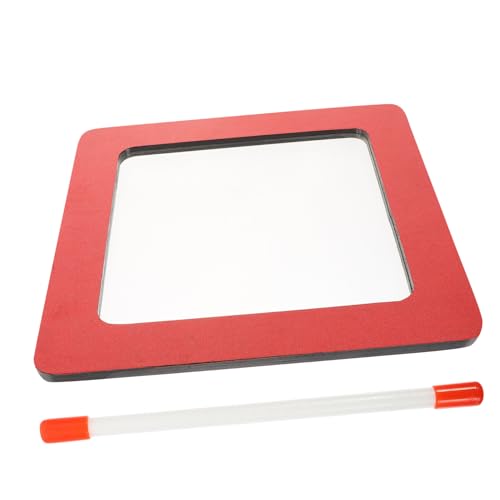 Toddmomy 1Satz Quadrattrommel für Tragbar Schlaginstrument mit Drumsticks für Jungen und Ab Jahren Transparentes Design für Kreative Musikalische von Toddmomy