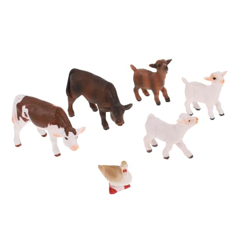 Toddmomy 1Satz Realistische Tierspielzeug Modelle Teiliges mit Bauernhoftieren Pädagogisch Wertvolles für Langlebige Figuren aus Sicherem Material für Spiele und Dekoration Toddmomy 1Satz Realistische Tierspielzeug Modelle Teiliges mit Bauernhoftieren Pädagogisch Wertvolles für Langlebige Figuren aus Sicherem Material für Spiele und Dekoration von Toddmomy