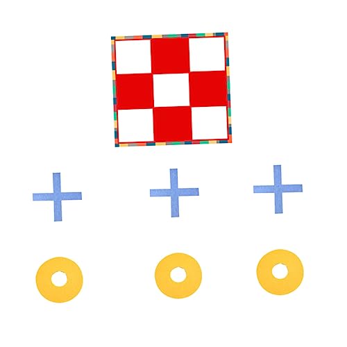 Toddmomy 1Satz Riesiges Toe Spielset Für Indoor Outdoor Tragbares Schachbrettspiel Mit Spielscheiben Für Familie Park Strand Camping Einfache Montage Toddmomy 1Satz Riesiges Toe Spielset Für Indoor Outdoor Tragbares Schachbrettspiel Mit Spielscheiben Für Familie Park Strand Camping Einfache Montage von Toddmomy
