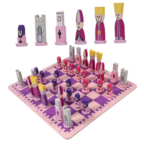 Toddmomy 1Satz Schachspielset Für Faltbares Schachbrettspielzeug Aus Hochwertigem Für Reisen Bildung Und Endlosen Spielspaß Für Jungen Und Fördert Geistige Fähigkeiten von Toddmomy