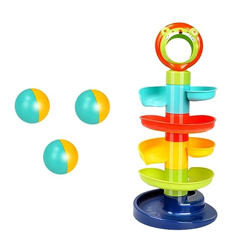 Toddmomy 1Satz Schiebespielzeug für Kleinkinder Lagiger Farbenfroher Lernspielplatz mit Kugelbahn Motorische Fähigkeiten Fördernd aus Lebensmittelechtem Material für Ab Jahr Toddmomy 1Satz Schiebespielzeug für Kleinkinder Lagiger Farbenfroher Lernspielplatz mit Kugelbahn Motorische Fähigkeiten Fördernd aus Lebensmittelechtem Material für Ab Jahr von Toddmomy