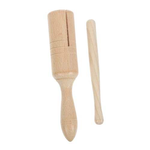 Toddmomy 1Satz Schlaginstrument Guiro Holz Percussion Instrument für Kleinkinder Musikalisches Kreativität und Motorikfähigkeiten Toddmomy 1Satz Schlaginstrument Guiro Holz Percussion Instrument für Kleinkinder Musikalisches Kreativität und Motorikfähigkeiten von Toddmomy