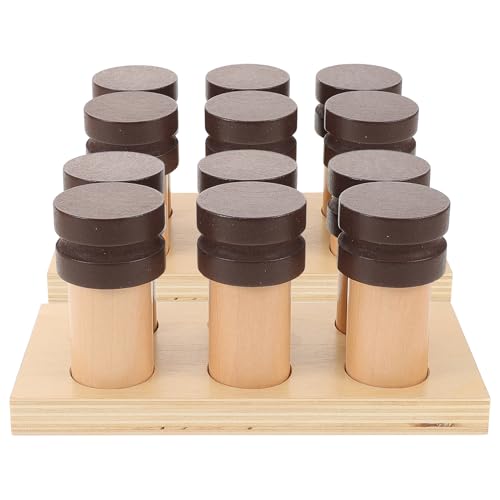 Toddmomy 1Satz Sensorische Holzspielzeug Box für Interaktive Box für Kleinkinder Montessori Geruchsspielzeug für Kreatives Lernen und Spiel Toddmomy 1Satz Sensorische Holzspielzeug Box für Interaktive Box für Kleinkinder Montessori Geruchsspielzeug für Kreatives Lernen und Spiel von Toddmomy