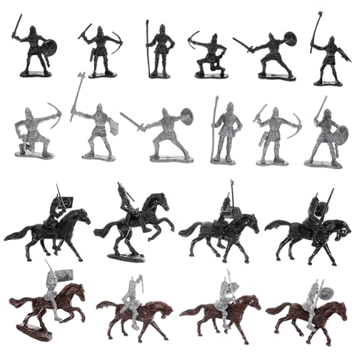 Toddmomy 1Satz Soldaten Figuren Realistische Ritter und Pferde Modelle für Sandtisch Dekoration Wetterbeständige Miniaturmenschen für Freunde Toddmomy 1Satz Soldaten Figuren Realistische Ritter und Pferde Modelle für Sandtisch Dekoration Wetterbeständige Miniaturmenschen für Freunde von Toddmomy