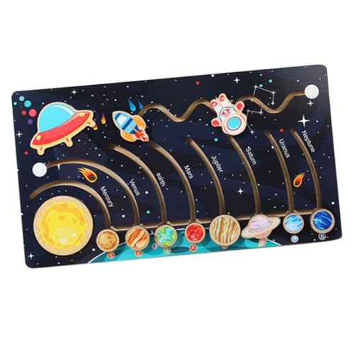Toddmomy 1Satz Sonnensystem Puzzle aus Holz Montessori Planeten Puzzle für Entwickelt Feinmotorik und Raumwissen die Frühe Bildung und Kreative Toddmomy 1Satz Sonnensystem Puzzle aus Holz Montessori Planeten Puzzle für Entwickelt Feinmotorik und Raumwissen die Frühe Bildung und Kreative von Toddmomy