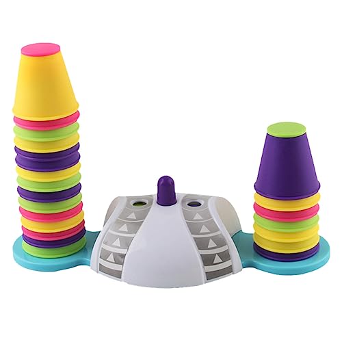 Toddmomy 1Satz Stapelspielzeugset für Lernspielzeug aus Hochwertigem Material Sicher und Ergonomisch für Spielgruppen und Kindergarten Fördert Motorische Fähigkeiten von Toddmomy