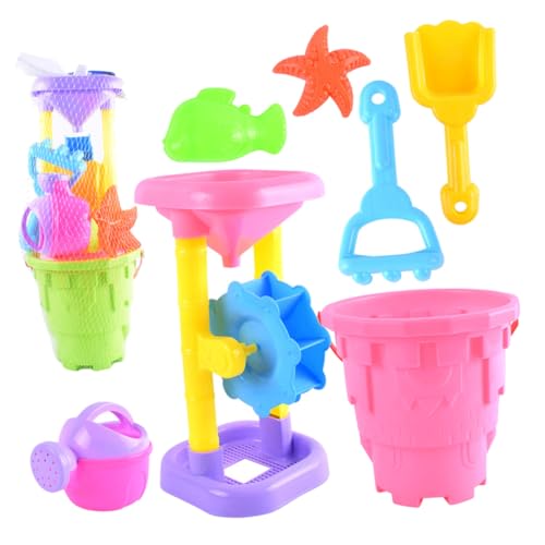 Toddmomy 1Satz Strandspielzeug für Teiliges Sandspielzeug Sortierte Farben mit Eimer und Förmchen Leichtes Tragbares Design für Kreatives im Sand Toddmomy 1Satz Strandspielzeug für Teiliges Sandspielzeug Sortierte Farben mit Eimer und Förmchen Leichtes Tragbares Design für Kreatives im Sand von Toddmomy